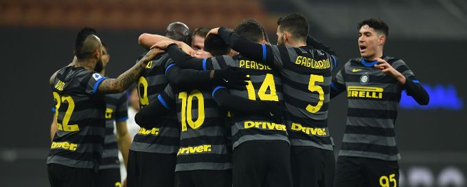 Lukaku fires double as Inter thrash Benevento