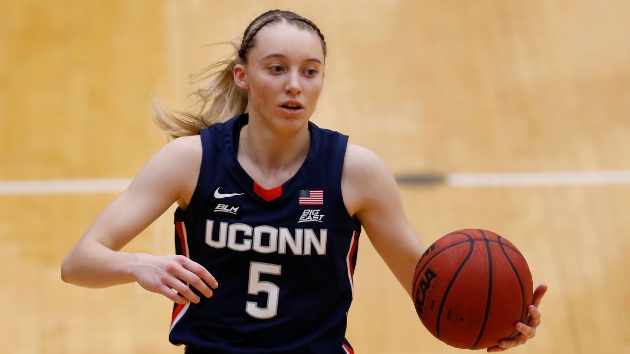 Paige Bueckers, star of UConn Huskies, is the only freshman on the list of the first 15 places in the Wooden Award for female college basketball