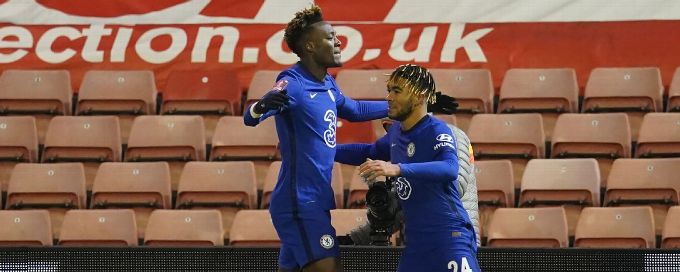 Abraham seals Chelsea's FA Cup quarterfinals spot in win over Barnsley