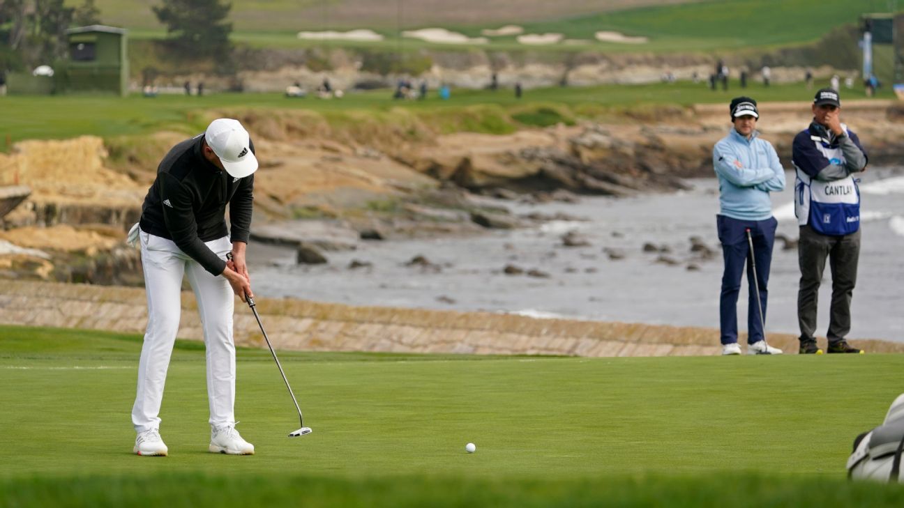 Daniel Berger seals win at Pebble Beach with a 30-foot eagle swing