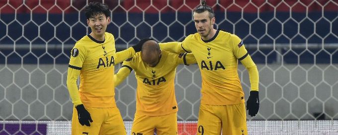 Bale scores, assists Son as Tottenham beat Wolfsberger in Europa League