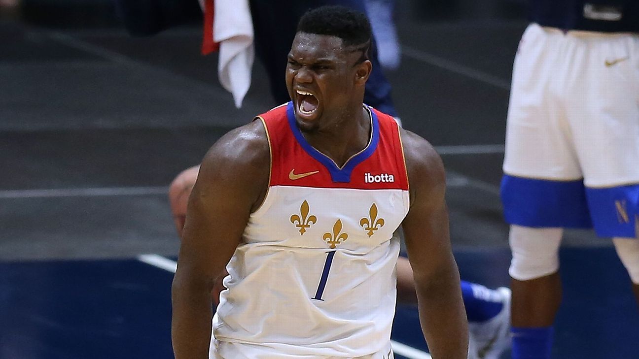 New Orleans Pelicans’ Zion Williamson under 15 names has been added to Team USA’s prospective rankings