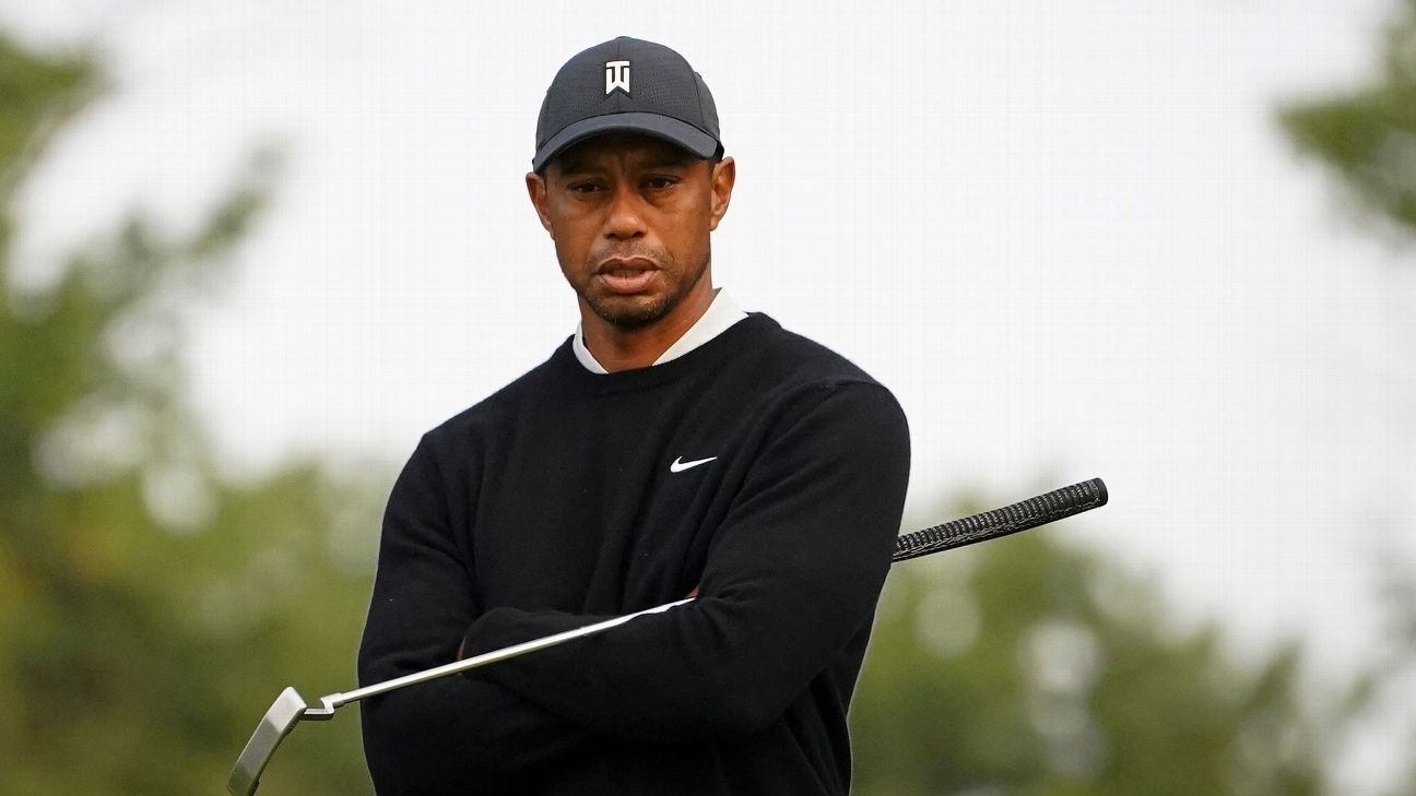 Tiger Woods returned home, continuing to recover from injuries sustained in a car accident