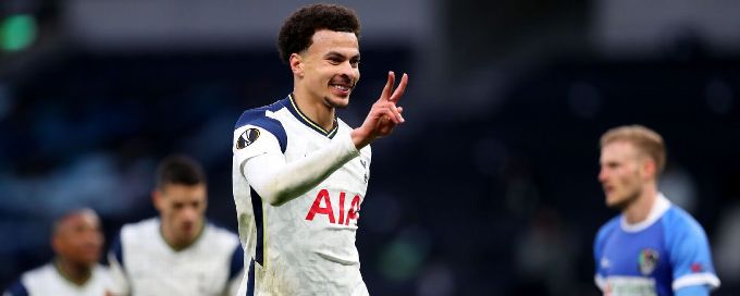 Alli stars as Tottenham progress in Europa League