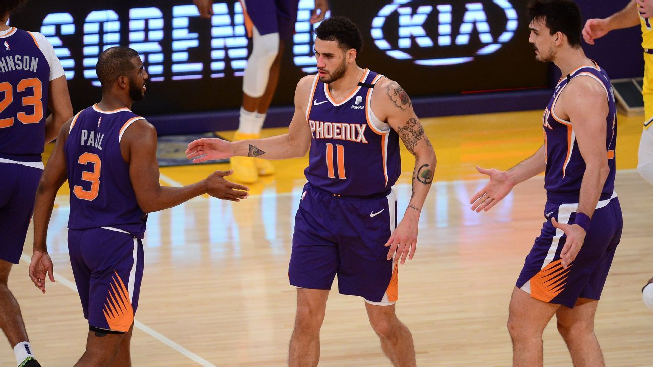 Phoenix Suns get ‘character win’ against Los Angeles Lakers after Devin Booker outing