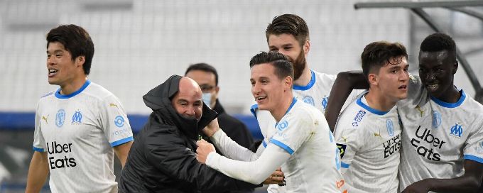 Thauvin, Cuisance strike late to give Marseille win over Brest