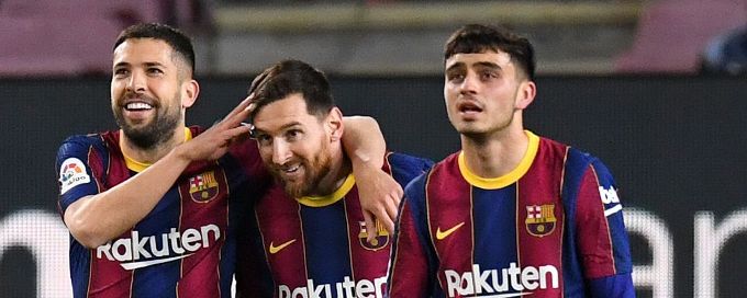 Lionel Messi and Barcelona beat Huesca to cut into Atleti's La Liga lead