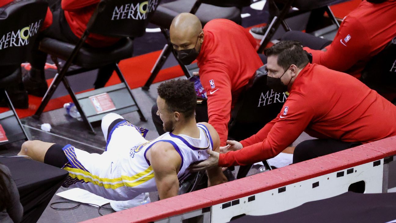 The hope for Golden State Warriors Stephen Curry will not miss much time after having a tailbone