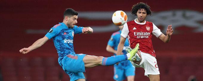 Arsenal advance to Europa quarters despite loss to Olympiakos