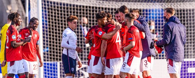 England U21s lose Euro 2021 opener against Switzerland
