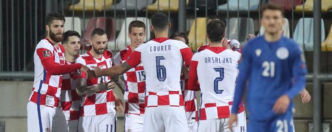 Real Madrid's Luka Modric gets record cap in Croatia win over Cyprus