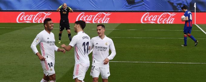 Asensio, Benzema goals earn Real Madrid win to close gap on Atletico