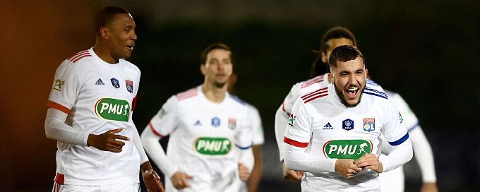Lyon scrape shootout Cup win over third-tier Red Star