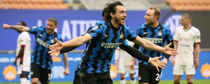Darmian the unlikely match winner as Inter close in on title