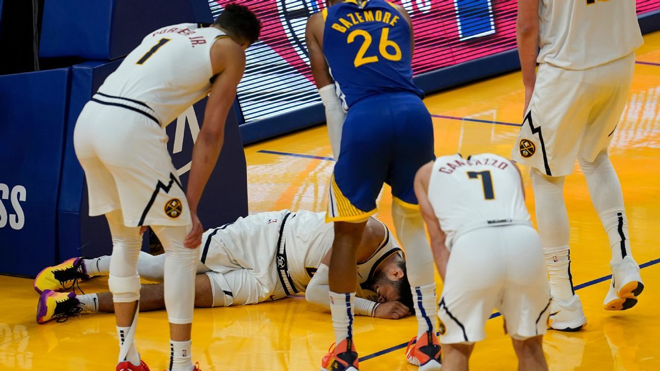 Jamal Murray was devastated by the injury