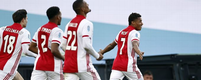 Ajax win Dutch Cup after stoppage time Neres winner against Vitesse