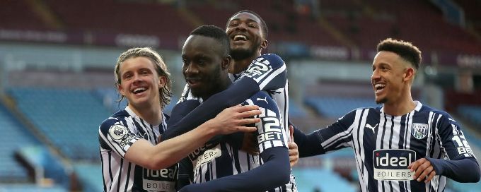 Aston Villa earn draw with West Brom after late Davies strike