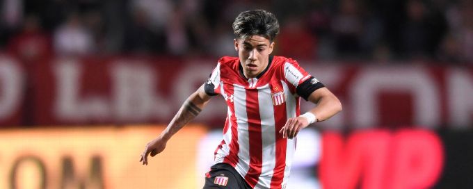 Man City sign teenage striker Sarmiento from Estudiantes