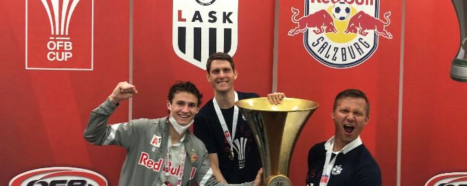 U.S.'s Brenden Aaronson, Jesse Marsch lead Salzburg to Austrian Cup