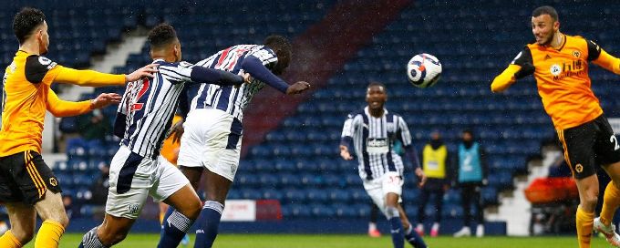 West Brom on brink of relegation after draw with Wolves