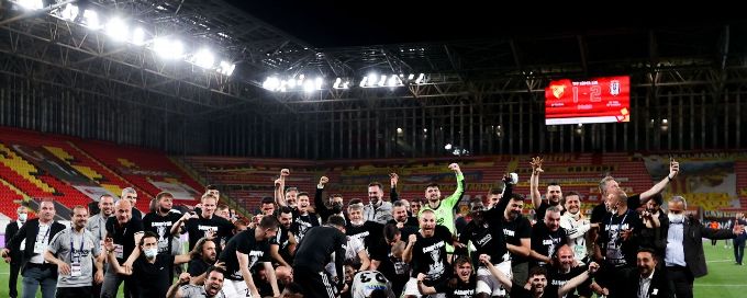 Besiktas clinch Turkish title on goal difference
