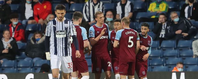 West Ham close in on Europa League spot after win over West Brom