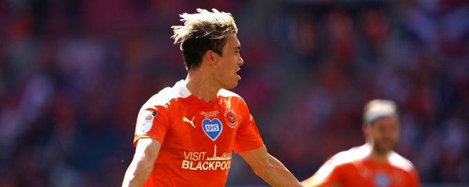 Kenny Dougall fires Blackpool back into Championship