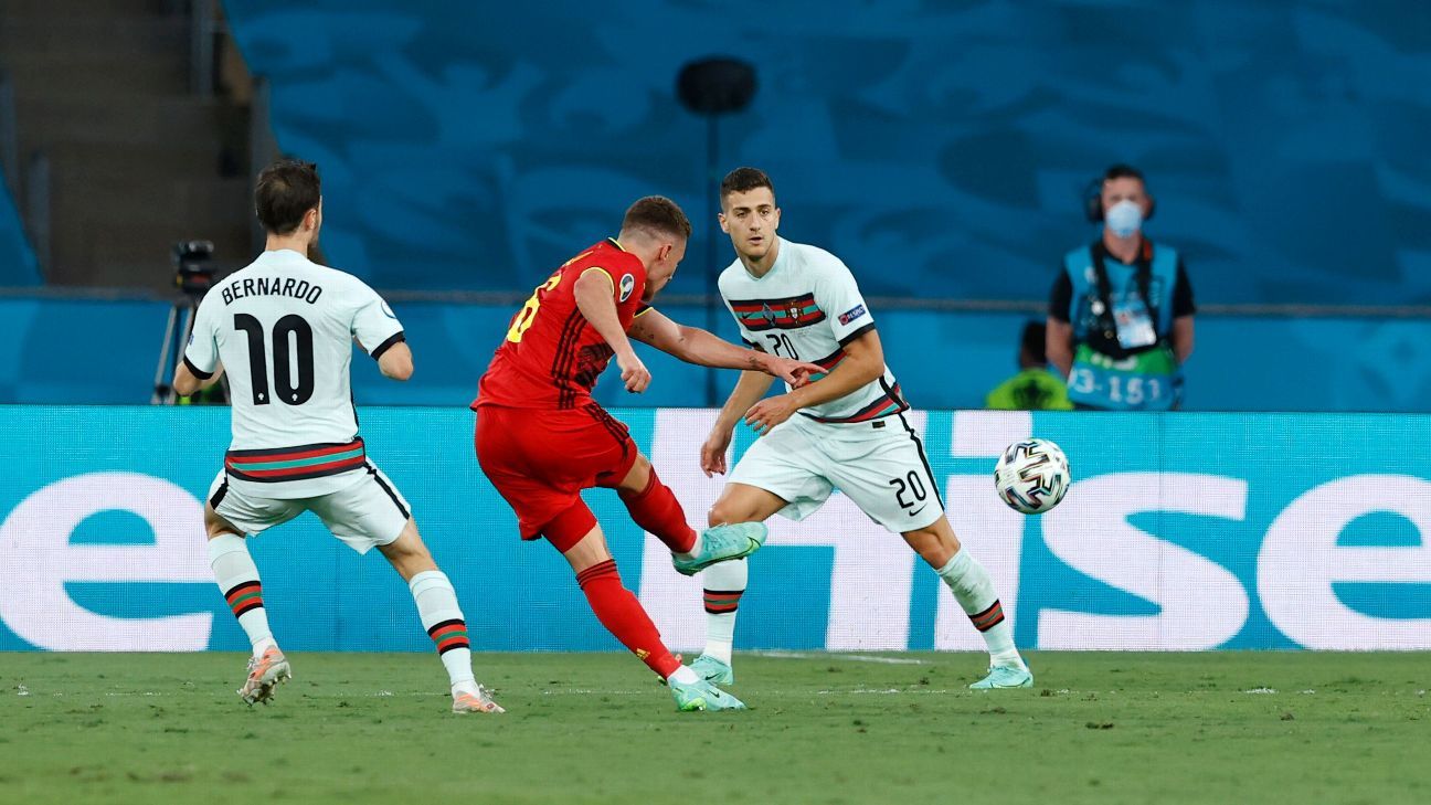 Against Belgium.  Portugal – Competition Report – June 27, 2021