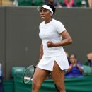 Serena Williams out of Wimbledon after slipping on Centre Court, injuring leg - ESPN Serena Williams out of Wimbledon after slipping on Centre Court, injuring leg - ESPN