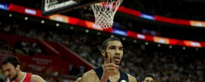 USA's Jayson Tatum out of Argentina game due to knee