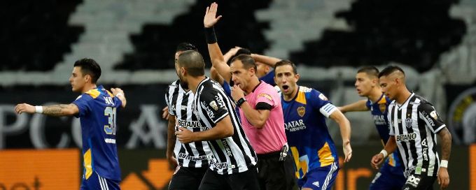 Boca Juniors players, Brazilian police clash in wild Copa Libertadores scenes