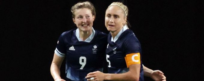 Ellen White grabs double as Team GB open Olympics with win over Chile