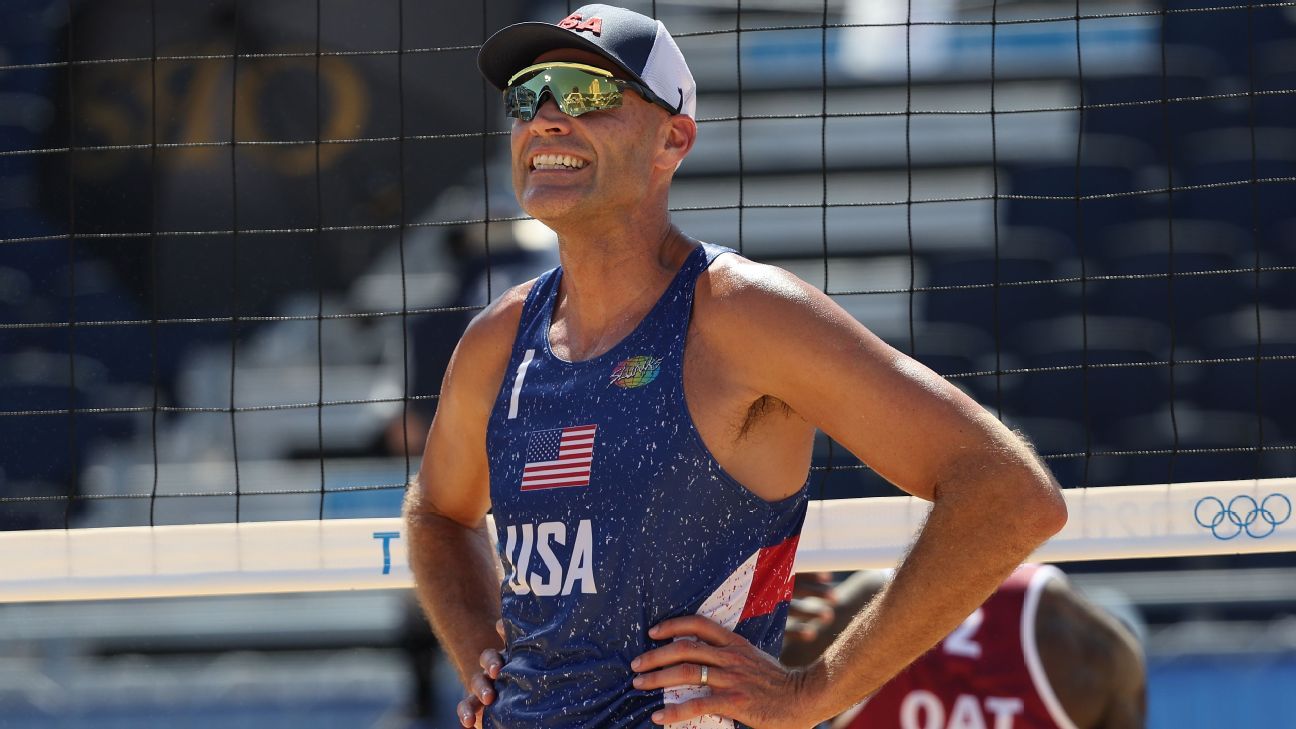 Phil Dalhauser, medallista de oro y cuatro veces olímpico de voleibol de playa, se retira