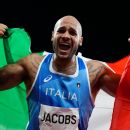 Il Qatar Mutaz Issa Barshim e l’italiano Gianmarco Tampere si dividono la medaglia d’oro nel salto in alto maschile