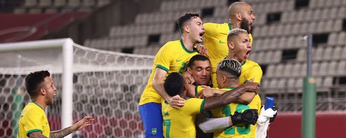 Olympics 2020: Brazil beat Mexico on penalties to reach final