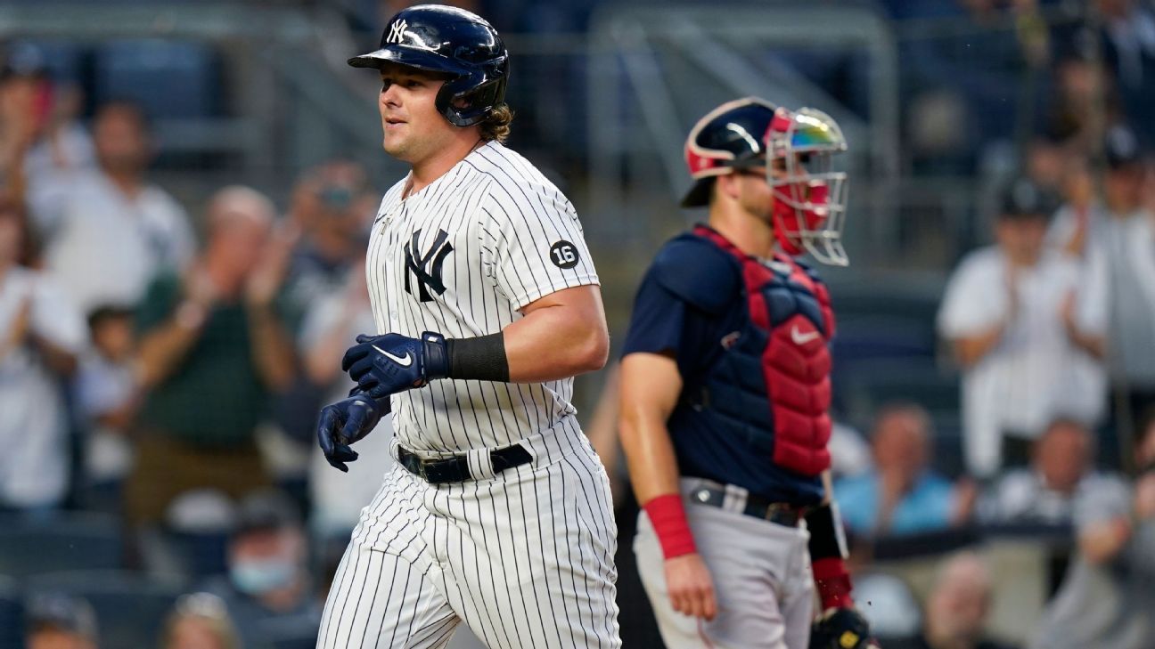 San Diego Padres acquire first baseman Luke Voit from New York Yankees