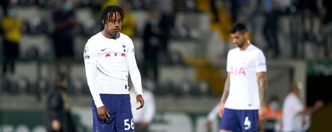 Tottenham lose first leg of Europa Conference League matchup