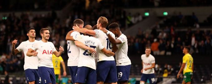 Harry Kane leads Tottenham to Europa Conference League group stage with win over Paços