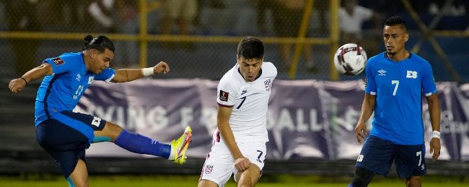 United States held to draw by El Salvador in World Cup qualifying opener