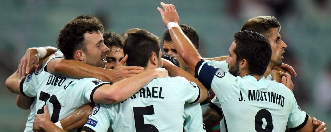 Portugal make light work of Azerbaijan despite Ronaldo absence