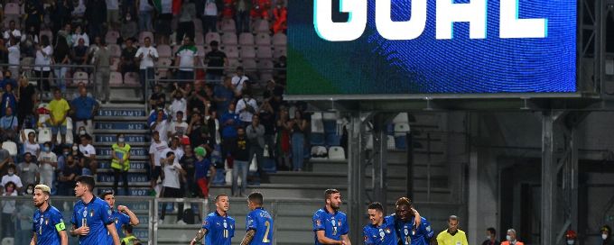 Italy return to winning ways with rout of Lithuania