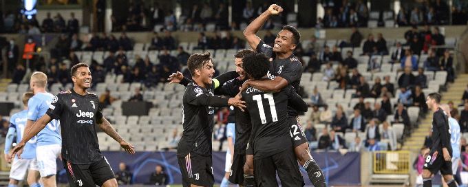 Juventus cruise past Malmo in Champions League with Dybala, Morata goals