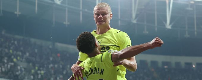 Jude Bellignham, Erling Haaland score in Dortmund's Champions League win vs. Besiktas