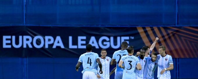 Europa League: West Ham sink Dinamo on Michail Antonio, Declan Rice goals