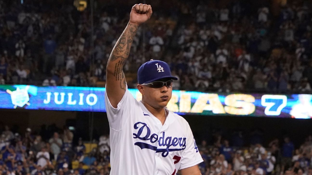 Julio Urias’ 20th win keeps Los Angeles Dodgers alive in NL West race