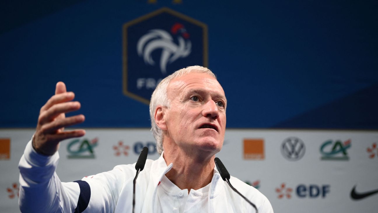 Deschamps, World Cup holders France must use Nations League to rediscover their best form