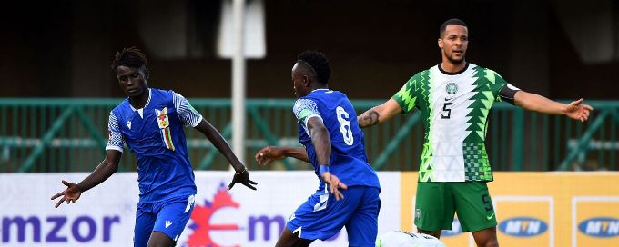 World Cup qualifying: Nigeria shocked by Central African Republic while Tunisia stay perfect