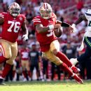 George Kittle injury news: 49ers to place TE on injured reserve due to calf  injury - DraftKings Network