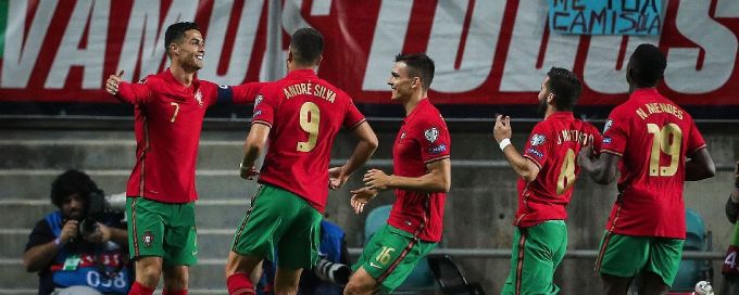 Cristiano Ronaldo nets 10th Portugal hat-trick in big win vs. Luxembourg in World Cup qualifying