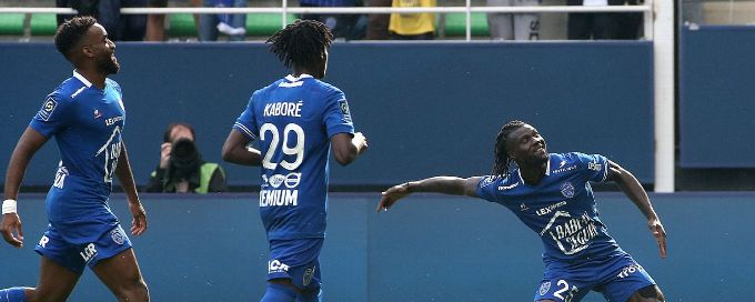 Nice suffer second Ligue 1 defeat at lowly Troyes